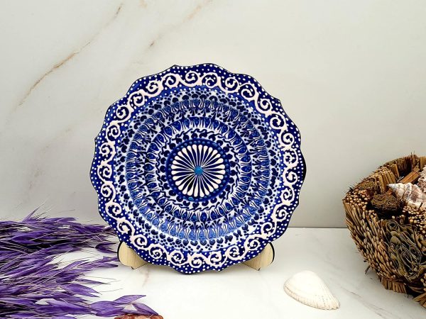 Turkish Decorative Plate Handmade Ceramic Ornament for Home&Office Wall Decor - Image 2